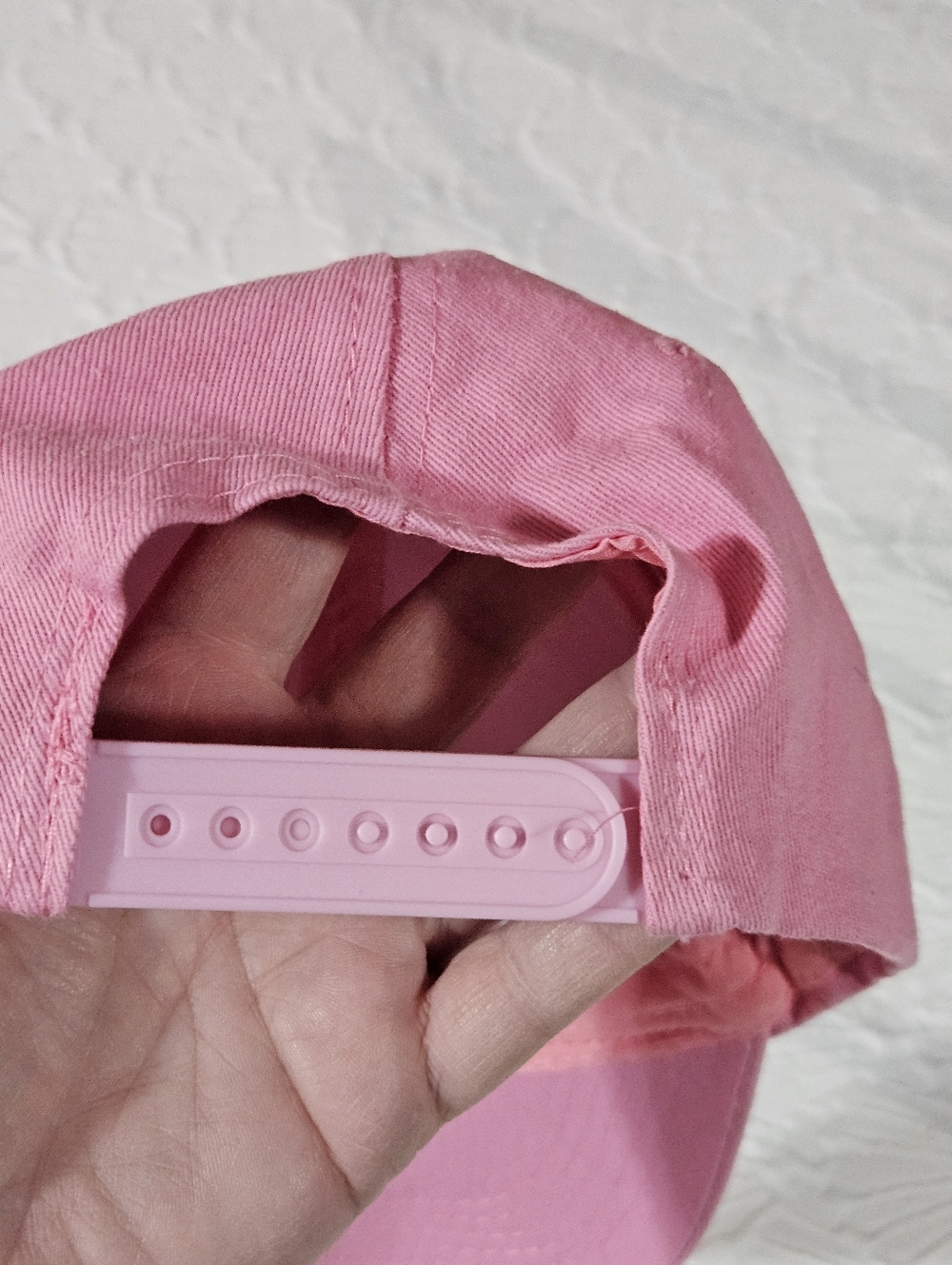 Barbie Pink Logo Baseball Hat One Size Fits Most - Picture 3 of 6